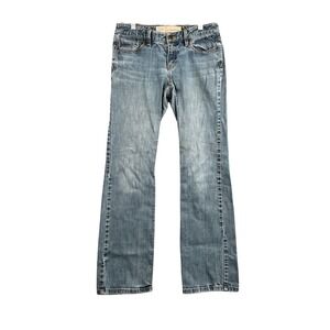 Ann Taylor LOFT Original Bootcut Jeans Light Wash Denim Size 4
